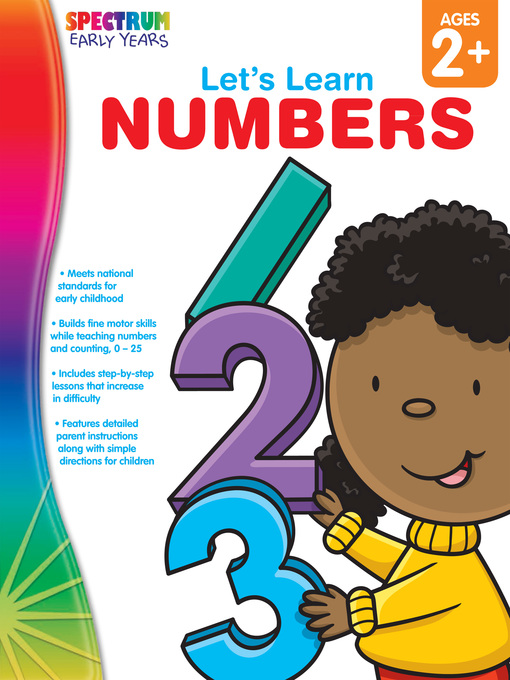Title details for Let's Learn Numbers, Grades Toddler - PK by Spectrum - Available